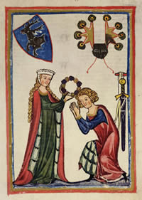 Codex Manesse Ulrich von Singenberg Un livre du Moyen age