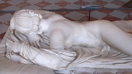 Hermaphrodite endormi, Musee du Louvre