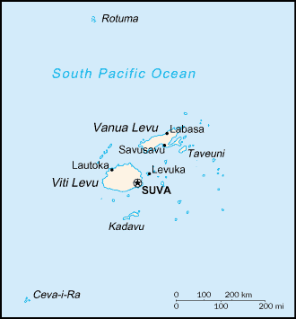 Fidji-map