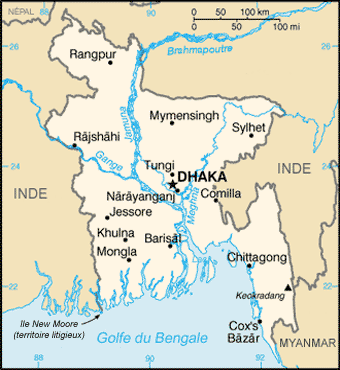 Location Bangladesh