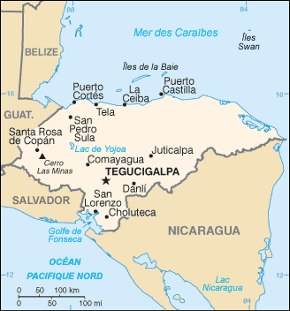 Honduras_carte/map