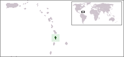 Location Saint Lucia