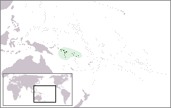 Location Solomon Islands