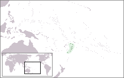 Location Tonga