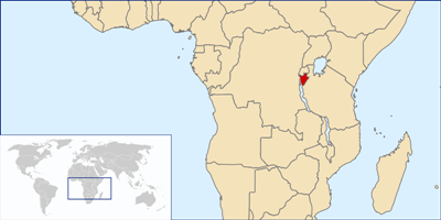 localisationdu Burundi