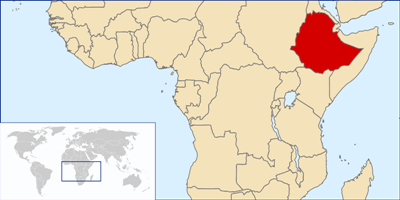 Location Ethiopia
