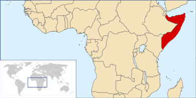 Location Somalia