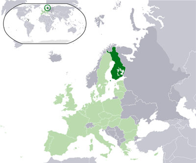 Location Finland EU Europe