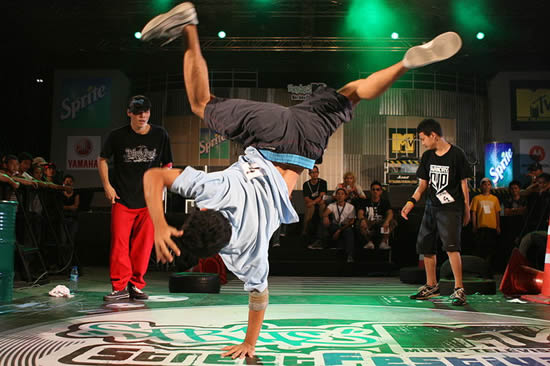 Thai Breakdancers at MTV Street Festival, Thailand
