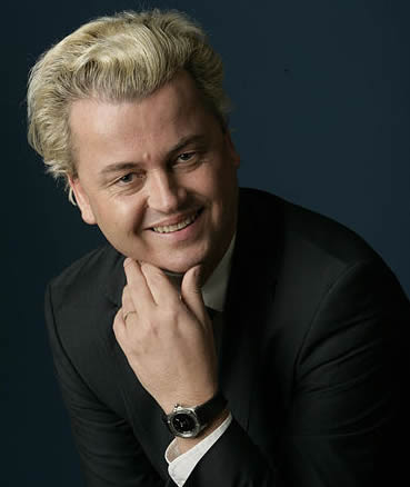 Dutch member of parliament Geert Wilders