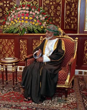 Sayyed Qaboos bin Sa’id Al ‘Bu Sa’id, Sultan of Oman / Sultan d'Oman