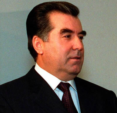 Emomalii Rahmon, President of Tajikistan / Président du Tadjikistan
