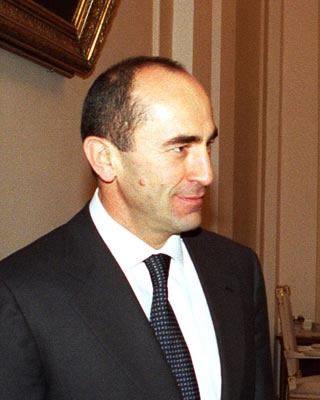 Robert Sedraki Kocharian, President of the third republic of Armenia