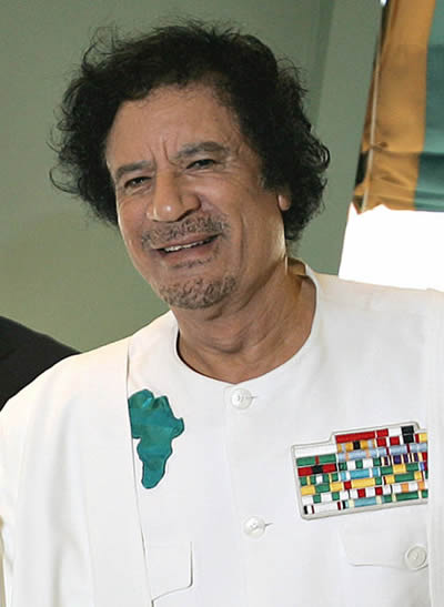 Muammar al-Gaddafi, President of Libya ( Leader and Guide of the Revolution) 