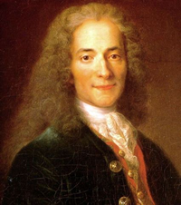 Le conteur et philosophe Voltaire