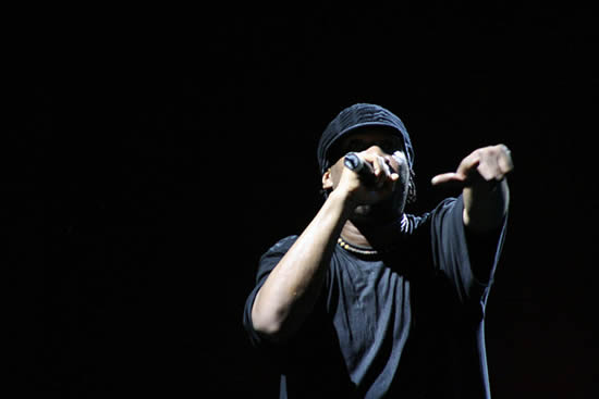 Rapping & Beatbox (photo by Wade Grayson uit Mississippi, United States) KRS-One performing in 2007.