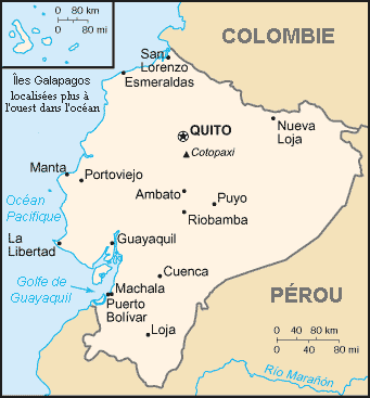Location Ecuador