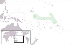 Location Kiribati