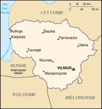 Location-Lithuania-map