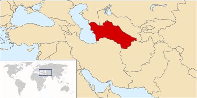 Location Turkmenistan