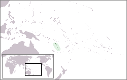 Location Vanuatu
