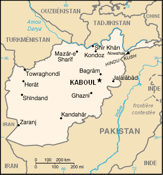 Location Afghanistan