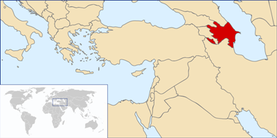 Location Azerbaijan