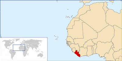 Location, Liberia