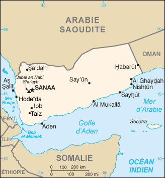 Map of Yemen_carte