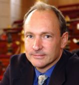 Sir Timothy John "Tim" Berners-Lee, the inventor of the world wide web and director of the World Wide Web Consortium
