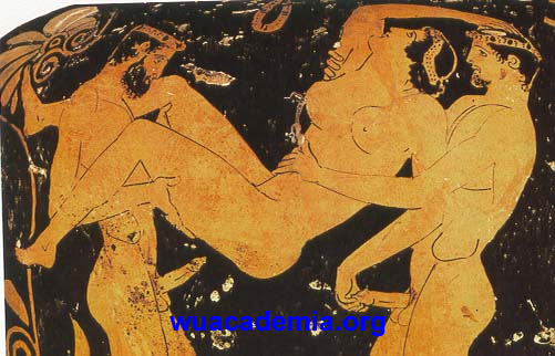 Peinture érotique de la grece antique 8