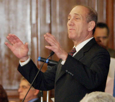 Ehud Olmert, Prime Minister of Israel / Premier Ministre d'Israël 