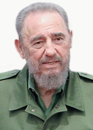 Fidel Alejandro Castro Ruz (Fidel Castro), President of the Council of State and President of the Council of Ministers of Cuba / Président du Conseil d'État (chef de l'État) et Président du Conseil des ministres (chef du gouvernement) de Cuba