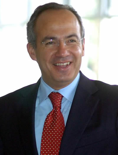 Felipe de Jesús Calderón Hinojosa, President of Mexico / Président du Mexique