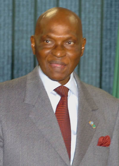 Abdoulaye WADE, Présidet de la République du SÉNÉGAL