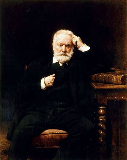Victor Hugo, peinture de Bonnat (1833-1922)