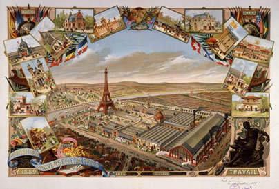 L'exposition universelle de Paris 1889 de J. M. Schomburg